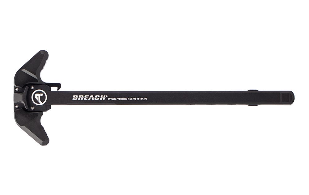 Aero Precision AR10 BREACH ambidextrous charging handle with large lever