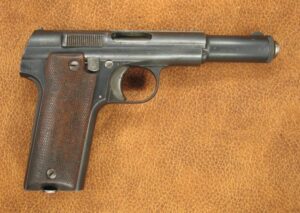 Spanish Astra 600/43 9mm pistol, right side