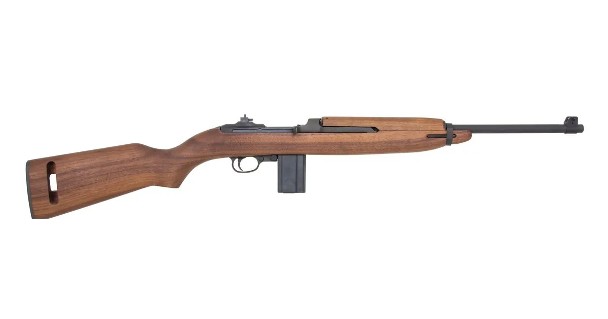 Auto-Ordnance AOM130 M1 Carbine with American walnut stock and 15-round magazine