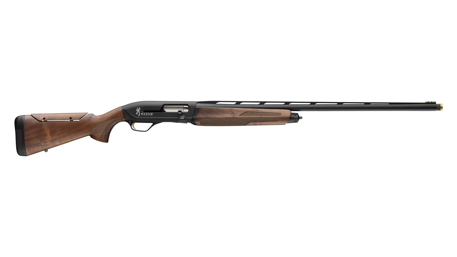 Browning Maxus II Sporting 12 gauge semi-automatic shotgun with gloss oil Turkish walnut stock