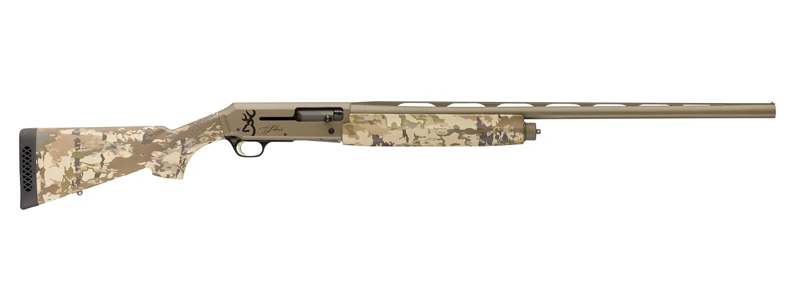Browning Silver Field FDE 011438205 with a Flat Dark Earth Cerakote receiver and barrel and an Auric camo composite stock, Browning photo