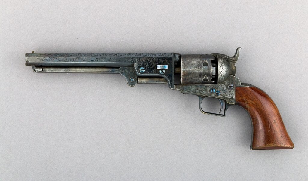 Colt Model 1851 Navy percussion revolver, serial number 2, one of the earliest classic revolvers