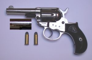 Colt Model 1877 Lightning double-action revolver, one of the guns ahead of their time