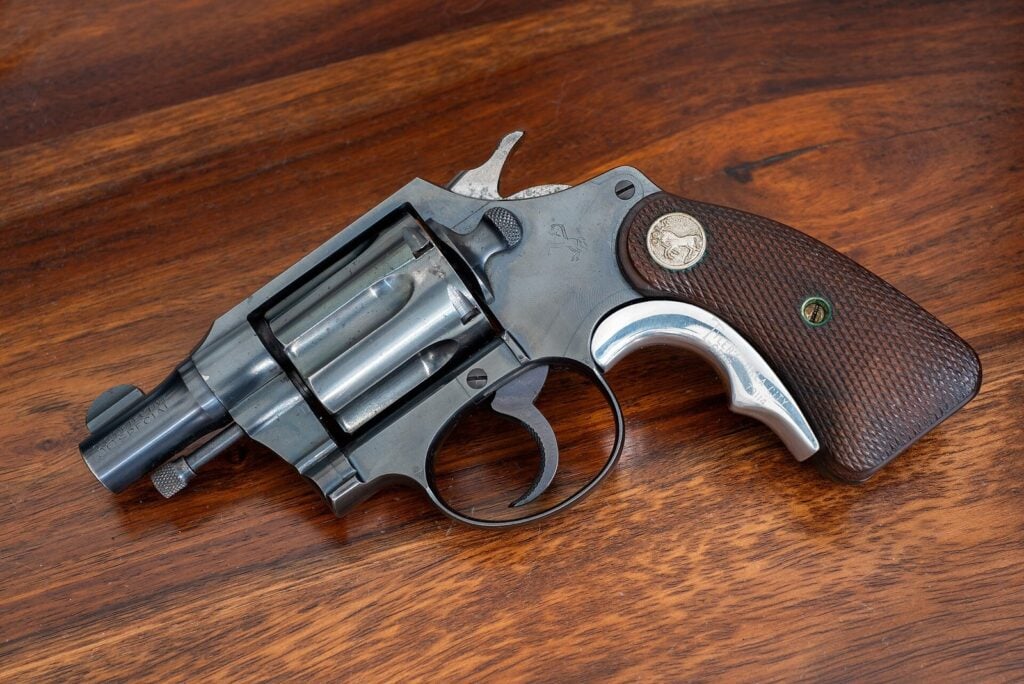 First-series Colt Detective Special snub-nose classic revolver