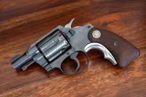 First-series Colt Detective Special snub-nose classic revolver