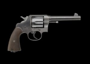 Colt M1917 .45 ACP revolver issued by the US Army in World War I, right side