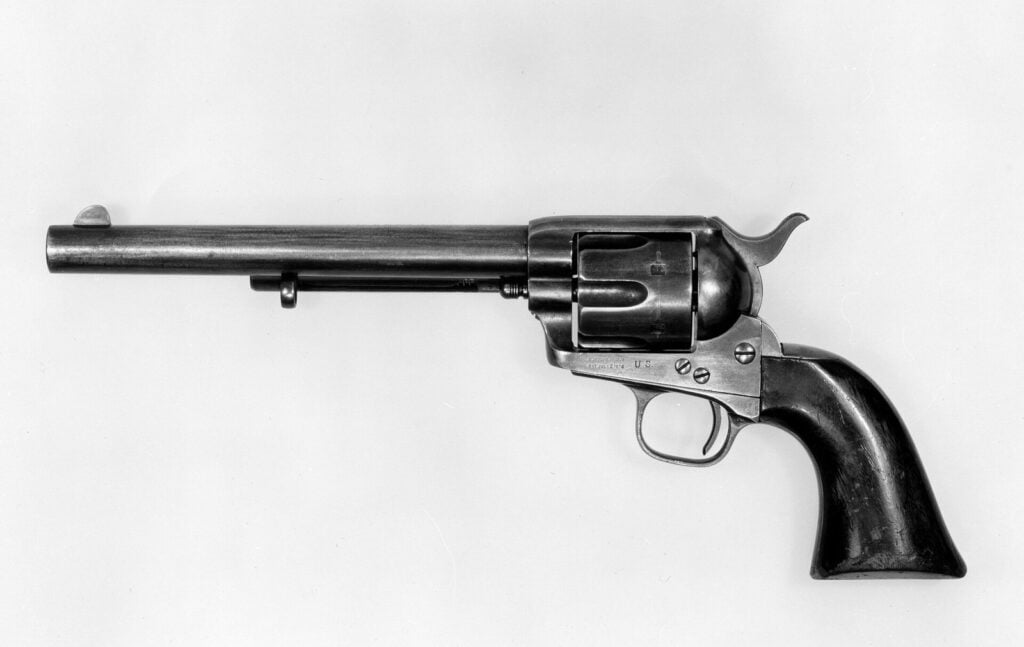 Original Colt Single Action Army Peacemaker revolver, one of the classic revolvers of the frontier