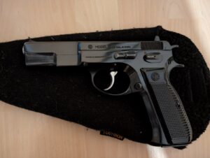 Early CZ 75 pistol made between 1975 and 1979