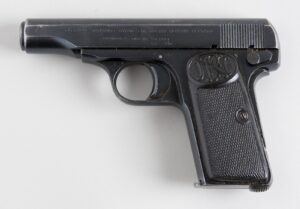 FN Browning Model 1910 pistol, left side