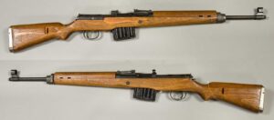 German Gewehr 43 semi-automatic rifle, both sides, Swedish Army Museum