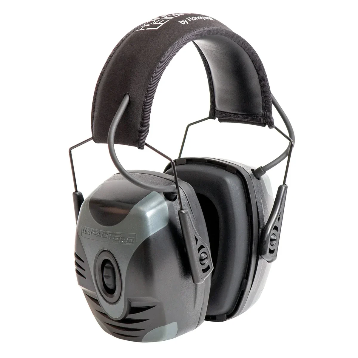 Howard Leight Impact Pro electronic earmuff, showing the deep high-attenuation cups rated NRR 30
