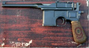 Mauser C96 M1916 Red 9 pistol in 9mm with the red 9 carved in the grip