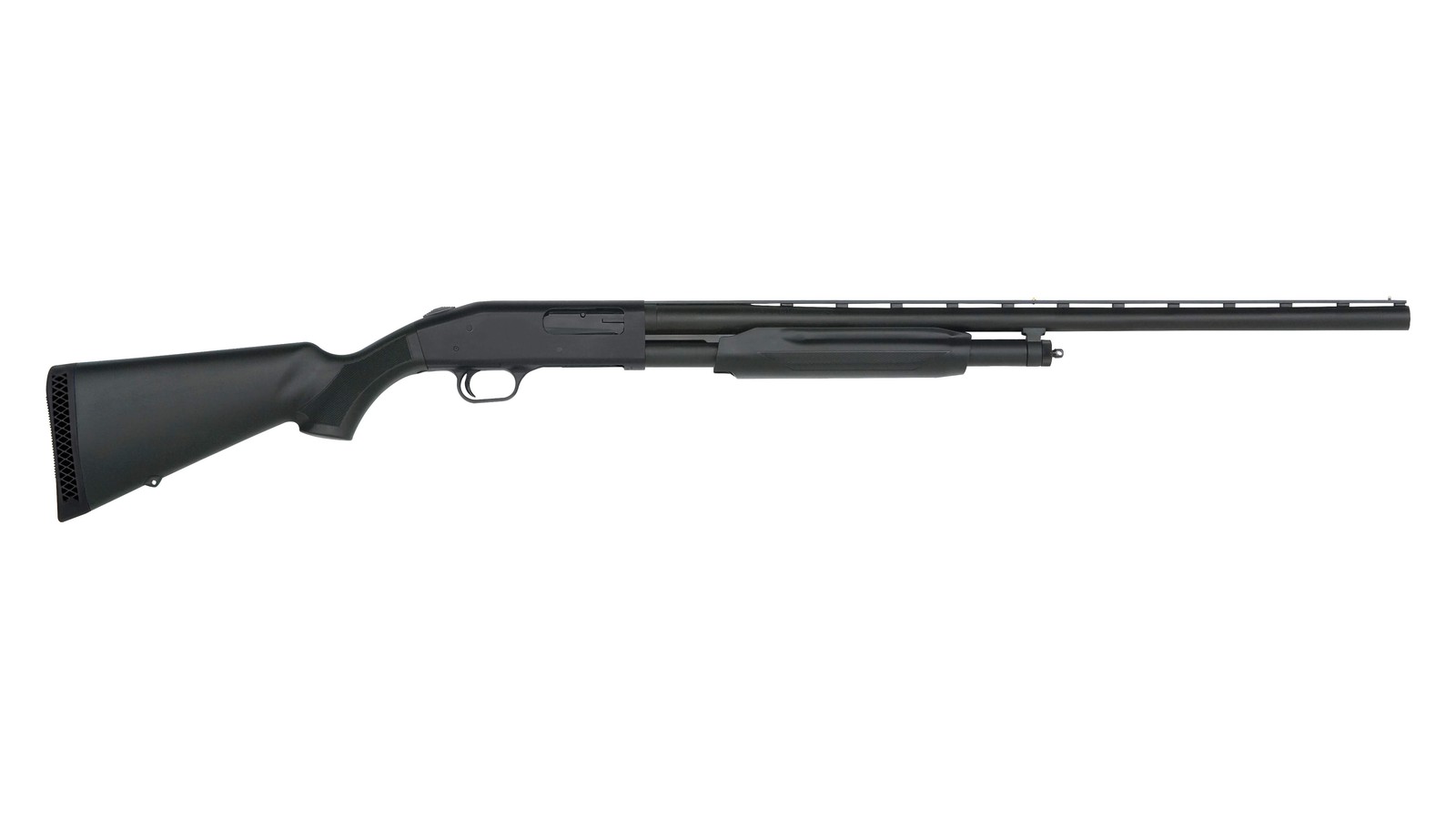 Mossberg 500 All Purpose Field 12 gauge pump-action shotgun with black synthetic stock