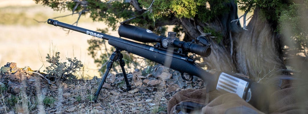 Proof Research Elevation rifle on a mule deer hunt
