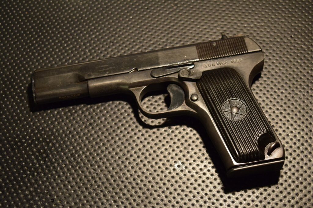 Romanian TTC Tokarev pistol from 1953, a licensed copy of the WW2 Soviet TT-33