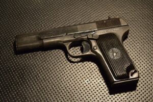 Romanian TTC Tokarev pistol from 1953, a licensed copy of the WW2 Soviet TT-33