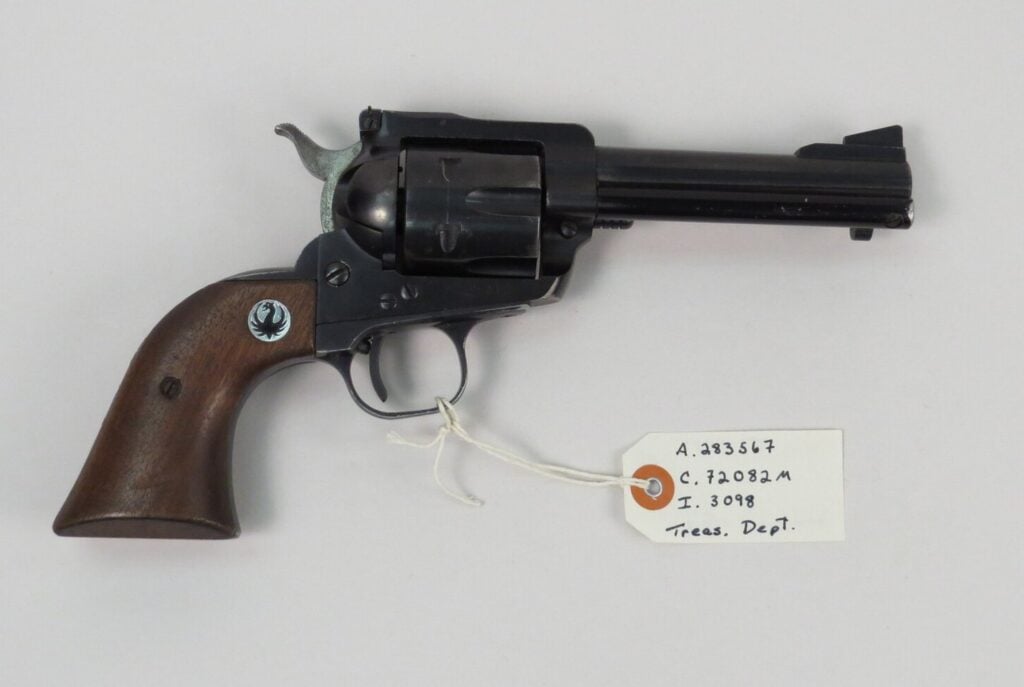 Early Ruger Blackhawk .357 single-action classic revolver