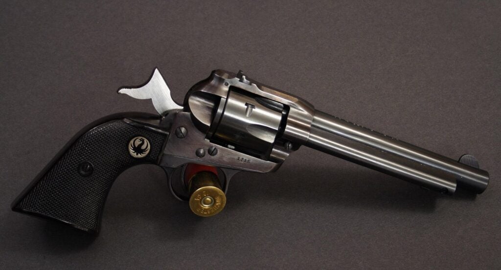 First-year Ruger Single-Six .22 single-action classic revolver