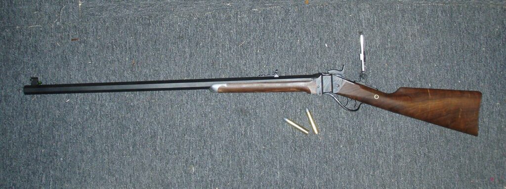 Shiloh Sharps 1874 Hartford rifle in .50-90, a reproduction of the buffalo rifle