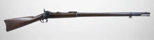 Original US Springfield Model 1873 Trapdoor .45-70 rifle, an antique military rifle