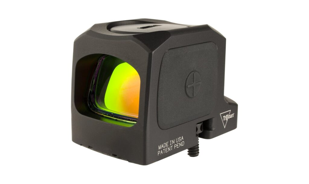 Trijicon RCR closed emitter red dot sight, which uses the RMR footprint