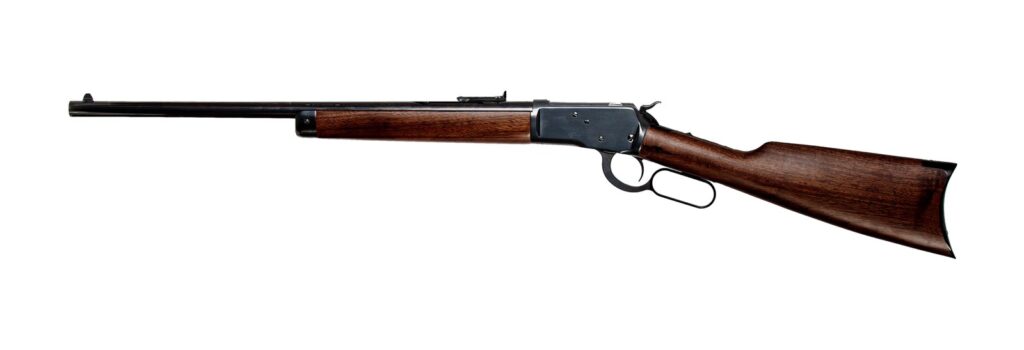 Winchester Model 1892 short rifle, lever action, right side