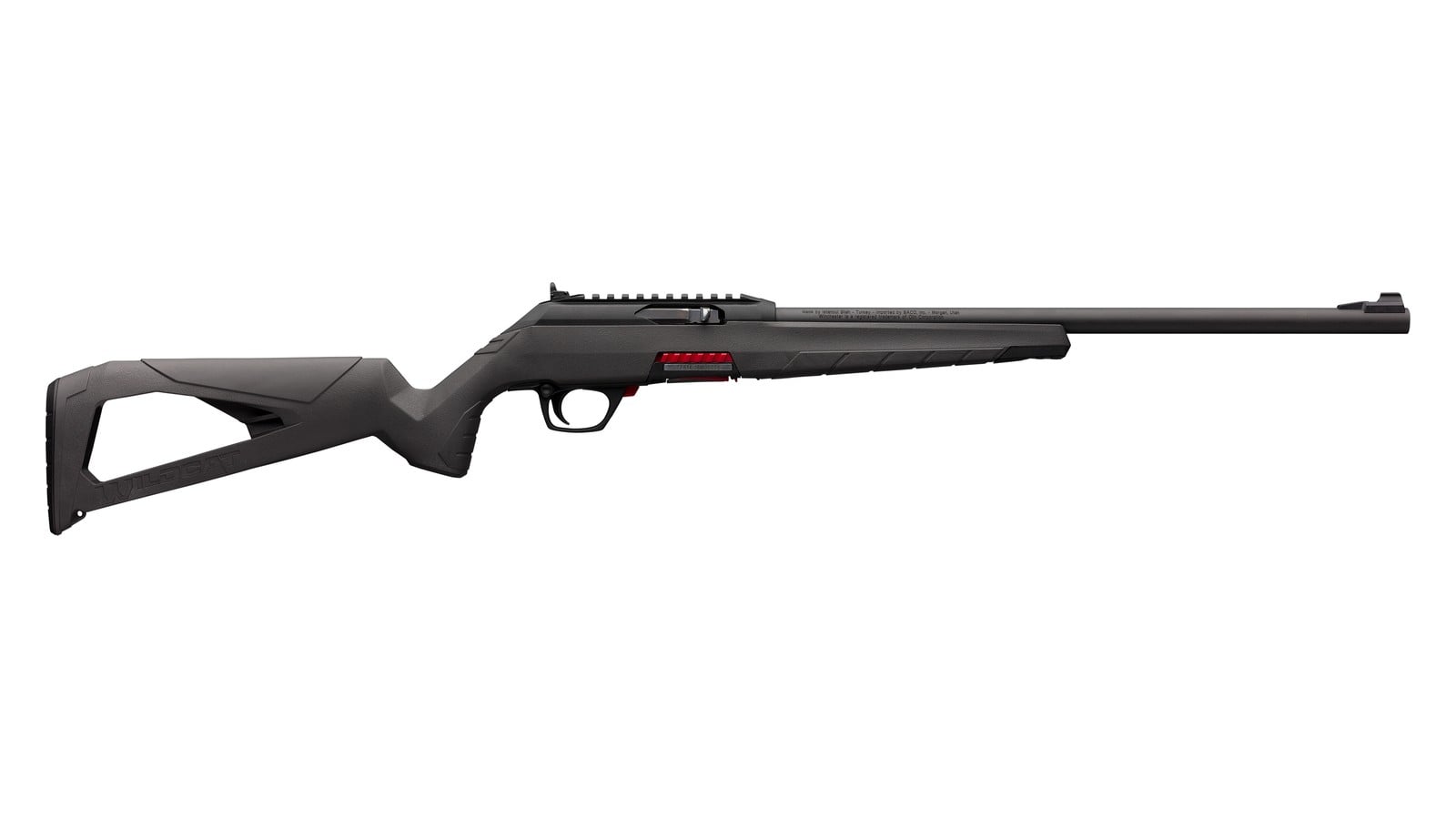 Winchester Wildcat semi-automatic .22 LR rifle with black skeletonized composite stock