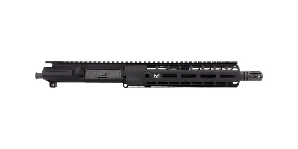 Aero Precision M4E1 complete upper with a 10 inch 300 Blackout barrel and M-LOK handguard