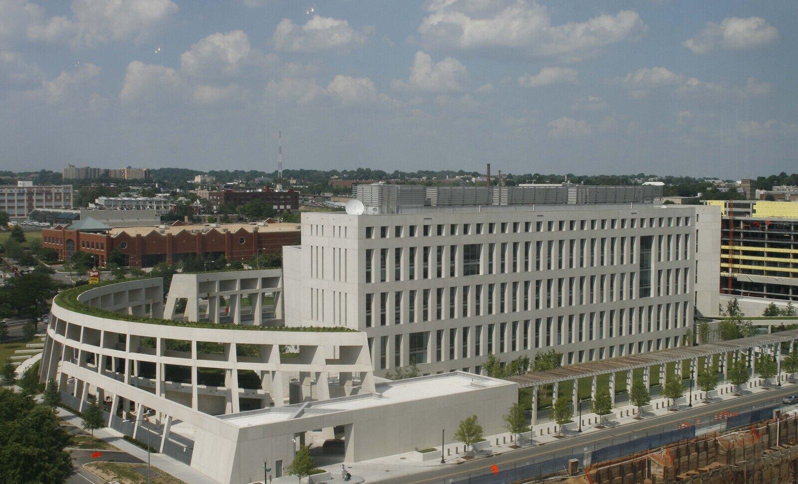 ATF headquarters building at 99 New York Avenue NE in Washington, where the NFA guidance was issued