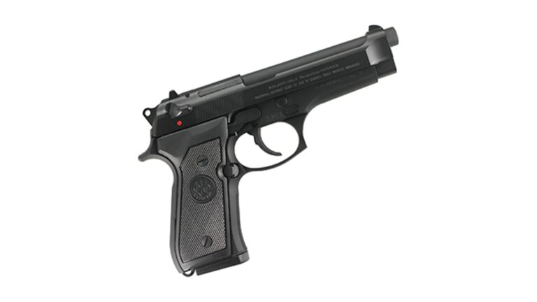 Beretta 92FS 9mm pistol, the base gun for the Beretta 92 parts and accessories in this guide