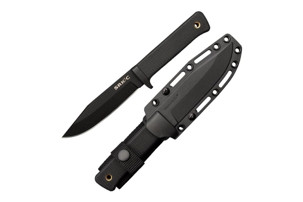 Cold Steel SRK Compact fixed blade knife with Secure-Ex sheath
