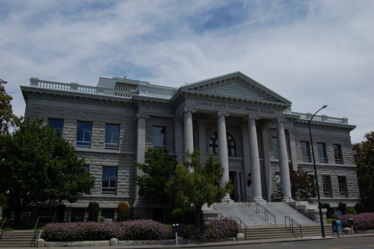 Contra Costa County Finance Building, the former county courthouse in Martinez, California