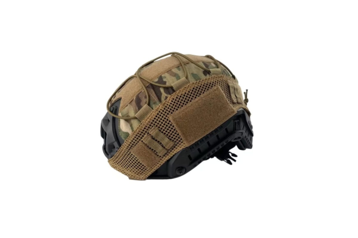 Guard Dog Body Armor FAST Level IIIA ballistic helmet with MultiCam cover