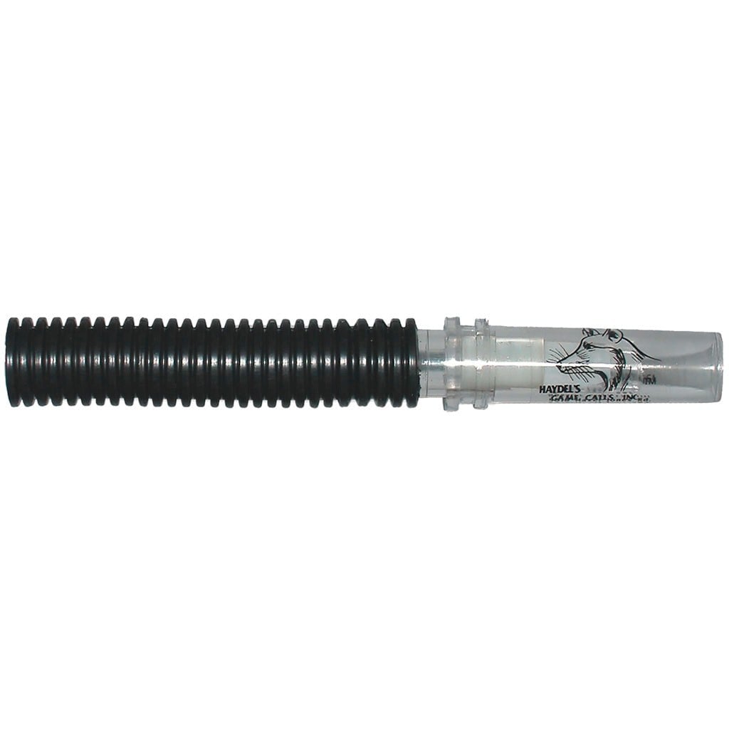 Haydel's CH-92 Coyote Howler with clear body and black collapsible hose