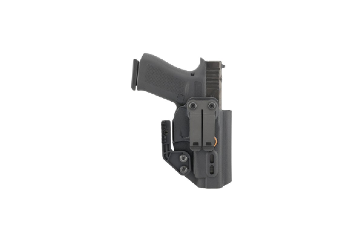 Henry Holsters Flint Compact appendix holster with a Glock 43X