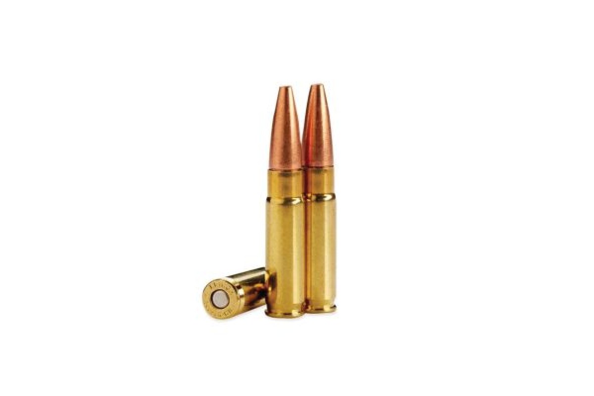 Three Lehigh Defense 300 Blackout 115 grain Controlled Chaos copper cartridges