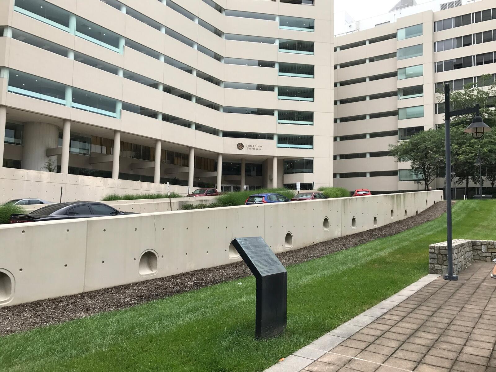 Edward A. Garmatz federal courthouse in Baltimore, home of the US District Court for Maryland