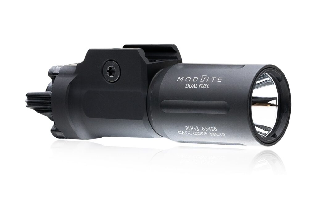 Modlite PL350 G3 pistol light with the PLHv3 head