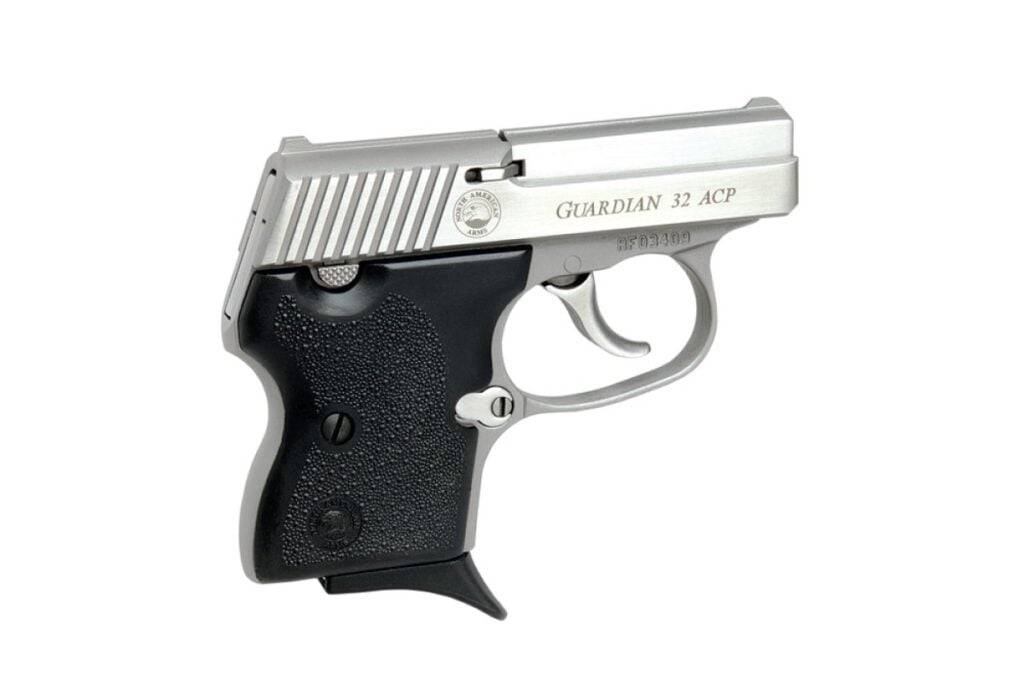North American Arms Guardian .32 ACP stainless pocket pistol, NAA photo