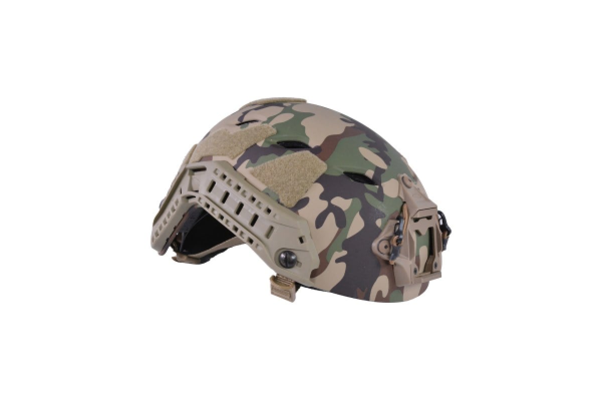 Ops-Core FAST Bump non-ballistic helmet in M81 Woodland