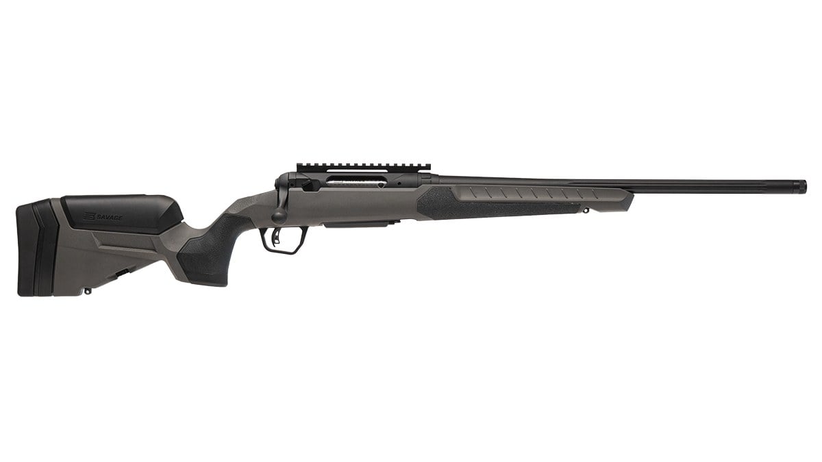 Savage 110 Core Hunter bolt-action rifle in flat dark gray with AccuFit V2 stock