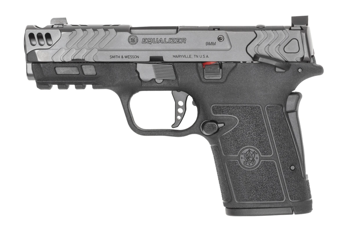 Smith and Wesson Performance Center Equalizer Carry Comp with a ported slide, left side