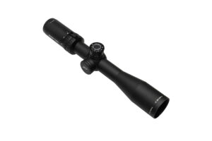 ZeroTech Thrive X 3-9x40 riflescope in black with the Adjustable BDC Turret, shown on a white background