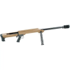 Barrett 14032 M99 50 BMG 29 1 Flat Dark Earth Cerakote Fixed w/Sorbothane Recoil Pad Stock Black Polymer Grip