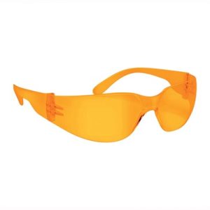 Wrap-Around Sport Shooting Glasses - Wrap Around Sport Shooting Glasses Amber
