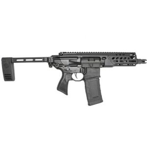 Sig Sauer MCX Rattler LT with Brace 300 AAC Blackout 6.75in Black Anodize Modern Sporting Pistol - 30+1 Rounds