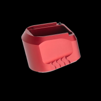 Tyrant CNC TDMPMAGEXFSRED Magazine Extension Fits S&W M&P 9/40 5rd Compatible w/ Full-Size M&P 1.0/2.0 frames Red Aluminum