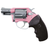 Charter Arms 53830 Undercover Lite Pink Lady Revolver Single/Double 38 Special 2 5 Rd Black Rubber Grip Stainless
