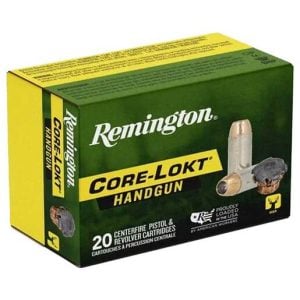 Remington Core-Lokt 10mm Auto 200gr CLHP Handgun Ammo - 20 Rounds