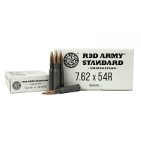 Red Army Standard 7.62x54mmR 148 gr FMJ Steel Case 20/Box